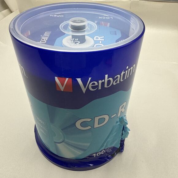 Verbatim CD-R 700MB 80Min 52X Speed Recordable Compact Disc 100 Pack *READ... - Picture 10 of 13